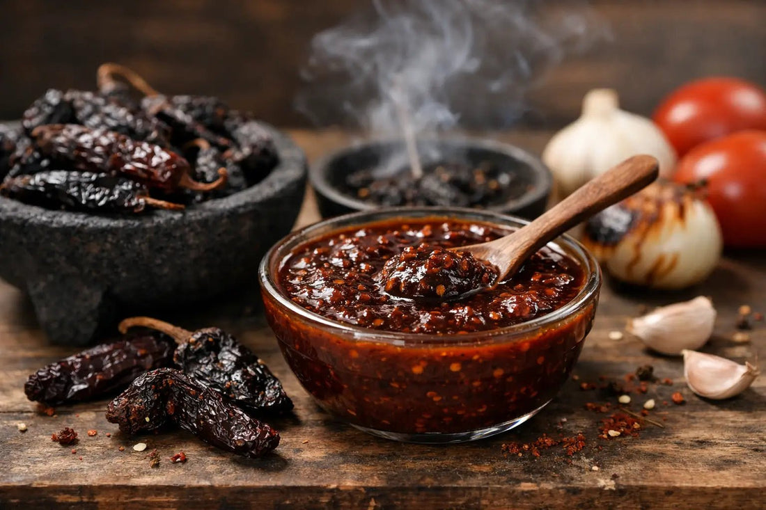 Salsa de chile morita ahumado: sabor con carácter - Salsas Trucho