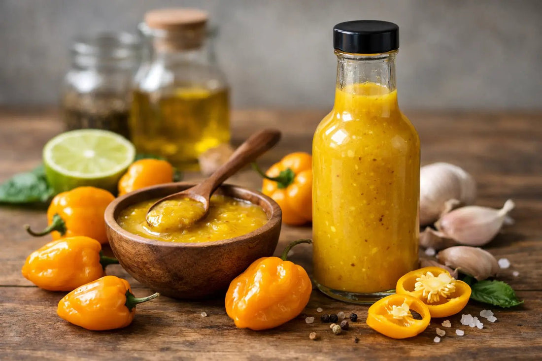 Salsa de habanero amarillo artesanal: qué la hace especial - Salsas Trucho