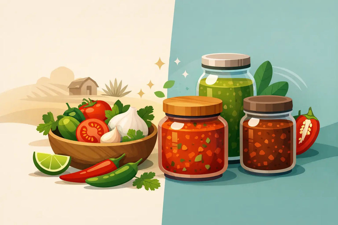 Salsas mexicanas sin conservadores: qué cambia - Salsas Trucho