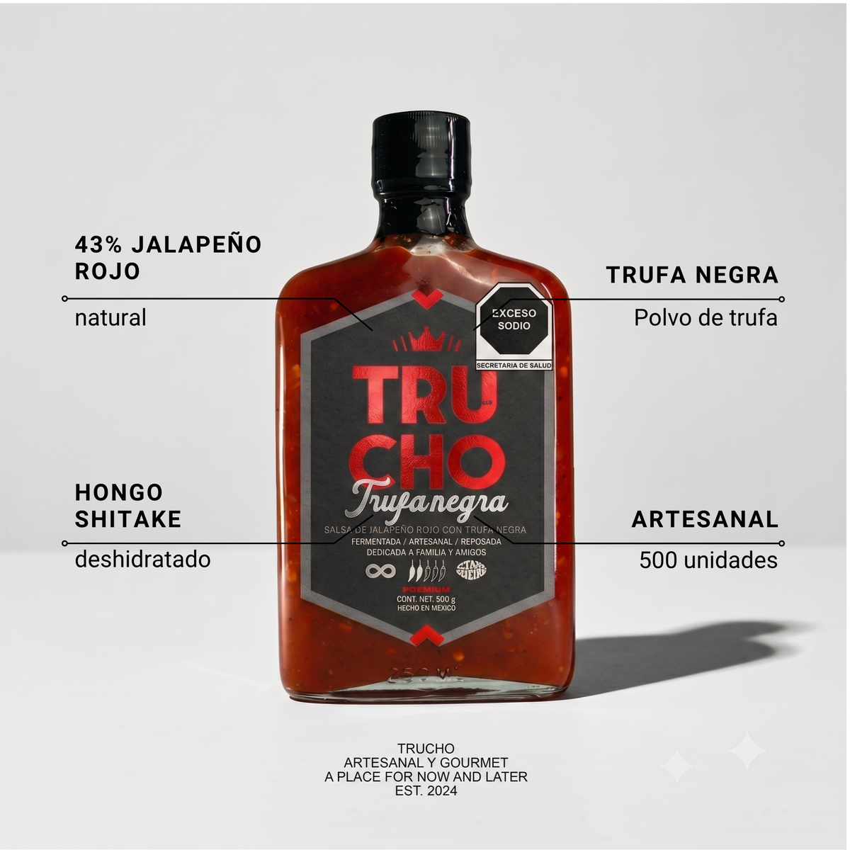 Regalos de fin año 2026 / Kit 4 Imperdibles / Salsa Trucho Premium