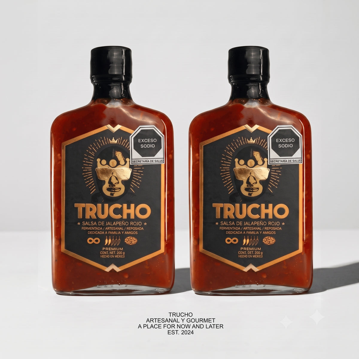 Salsa Clásica de Jalapeño Rojo Fermentada 2 piezas | Premium Artesanal Sin Conservadores
