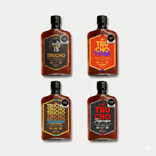 Bundle 4 / Las 4 imperdibles / Base de tu alacena / Salsas Premium - Salsas Trucho