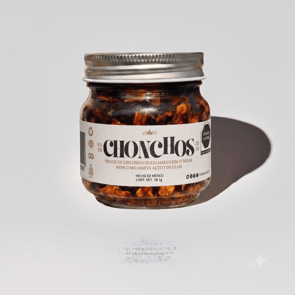 Chonchos de Morita Trufado Chile Morita | Premium Ahumado Artesanal - Salsas Trucho