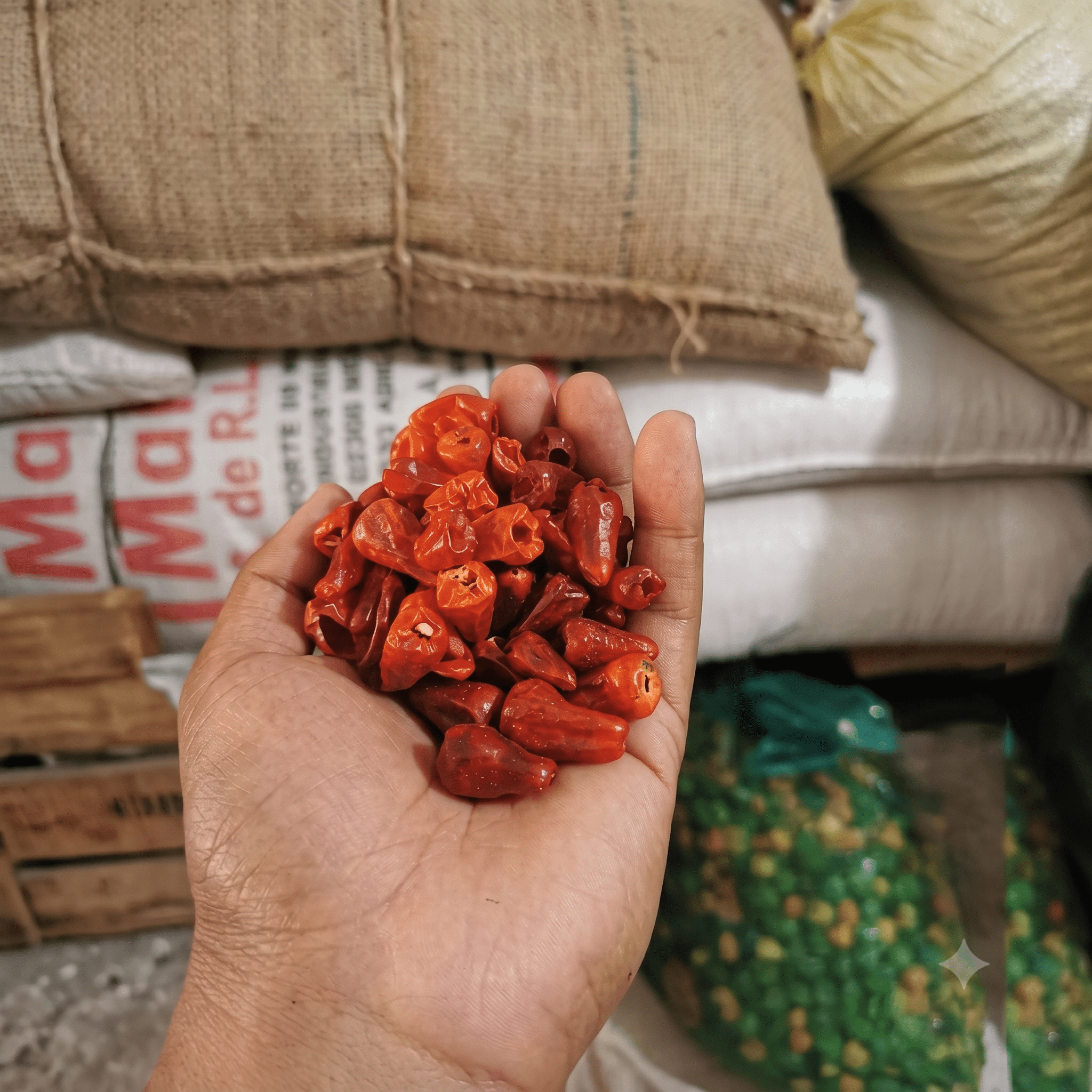 Comapeño Palomitas | Chiles de Comapa (VER) Ajo, Especias & Sal de Mar | Chiles raros - Salsas Trucho