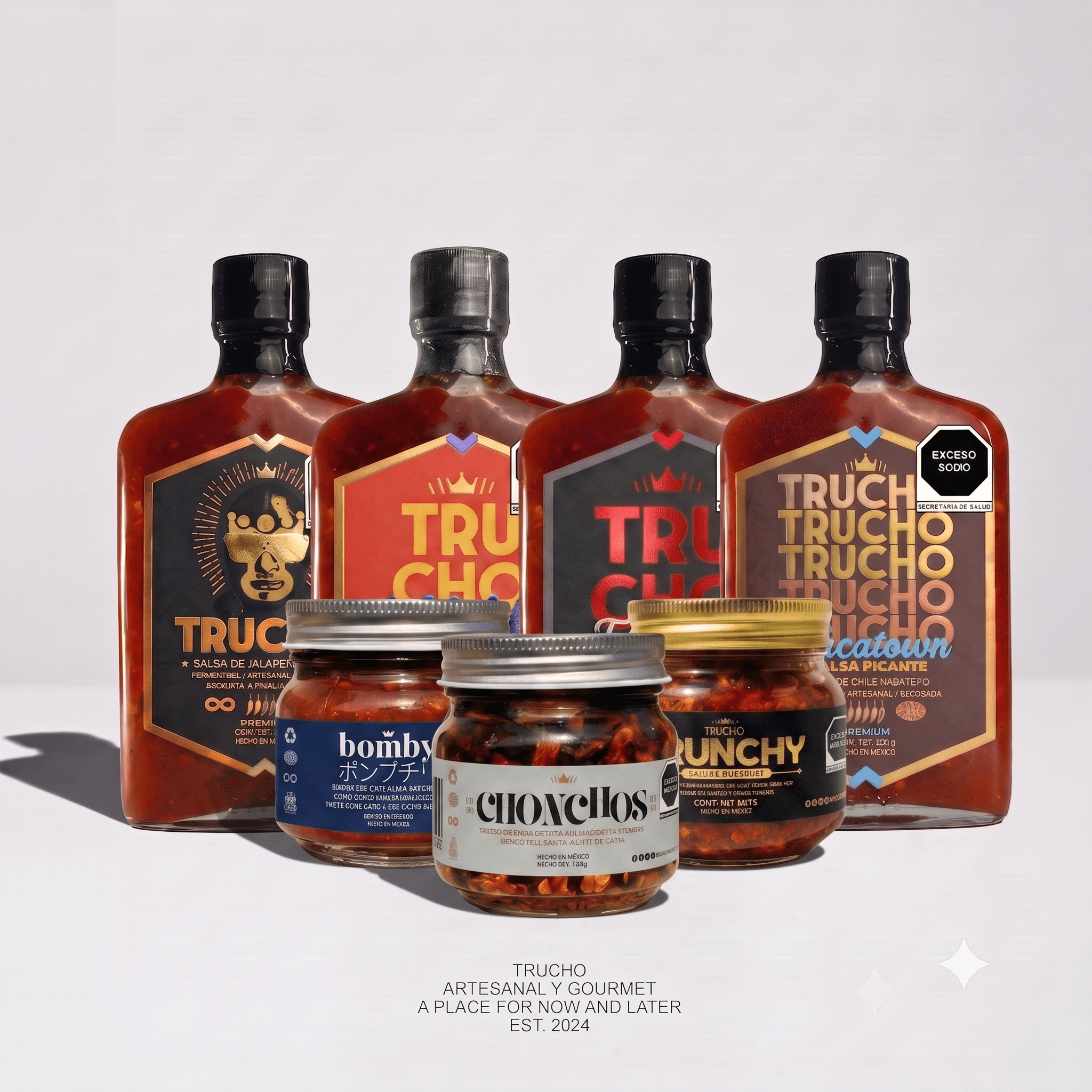 Full Bundle Trucho 7 | Kit Completo 7 Salsas Premium Artesanales - Salsas Trucho