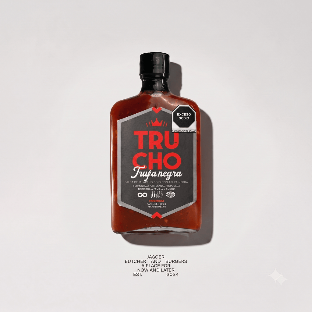 Salsa Clásica Trufada Jalapeño Rojo | Premium Gourmet Trufa Negra - Salsas Trucho